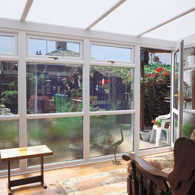 Lean-To Conservatory small inside