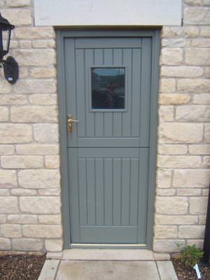 Wooden Door Grey stable