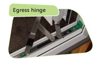 Egress Hinge