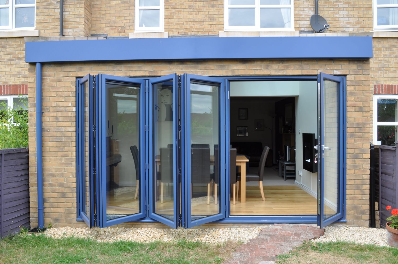 Aluminium Bi-Fold Doors cost Pudsey